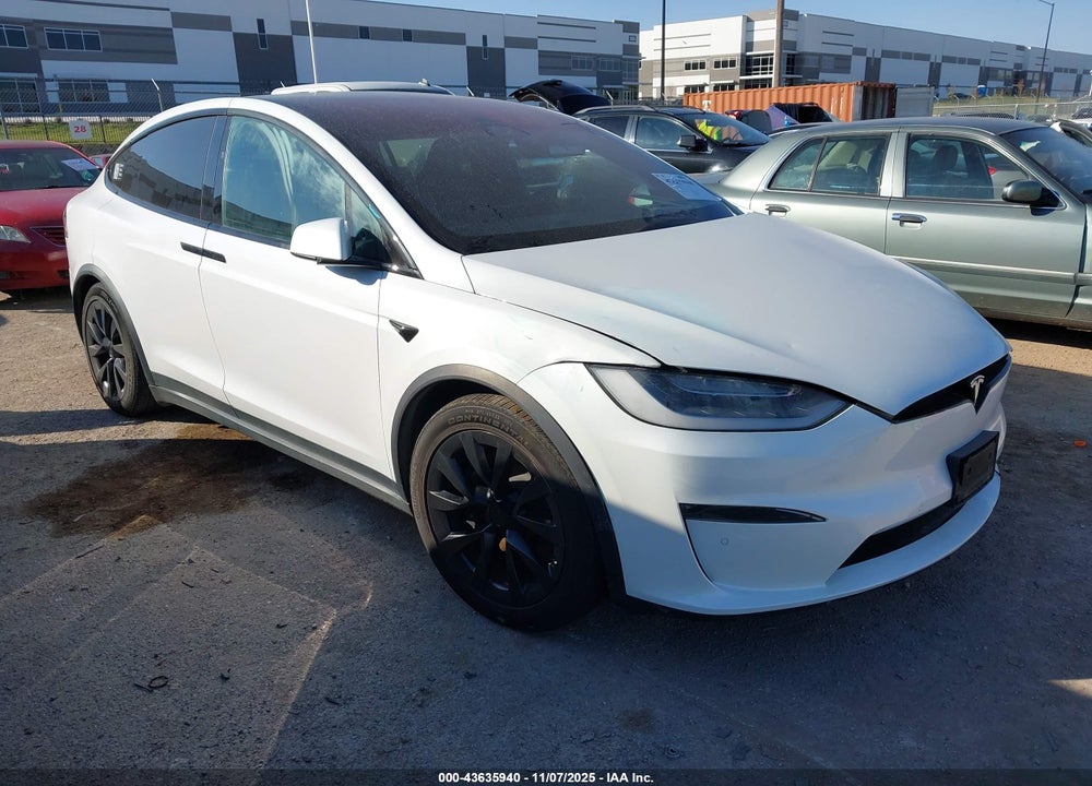 2022 TESLA MODEL X DUAL MOTOR ALL-WHEEL DRIVE VIN: 7SAXCAE50NF356993