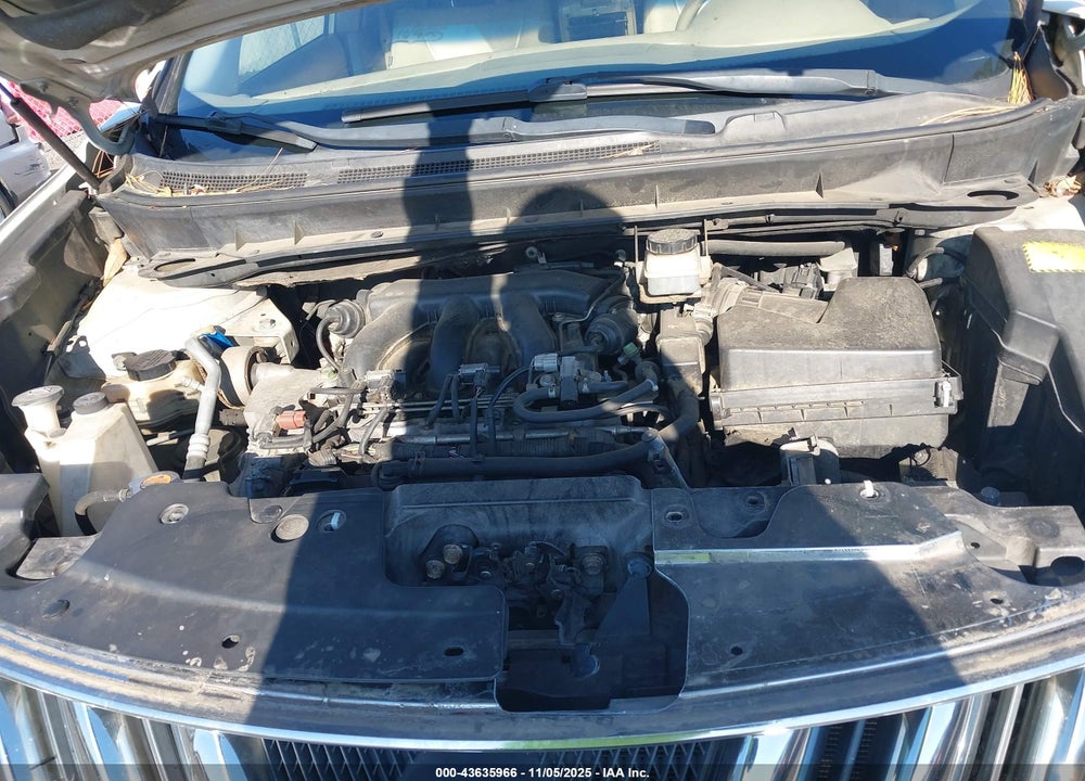2009 NISSAN MURANO S VIN: JN8AZ18W09W126270