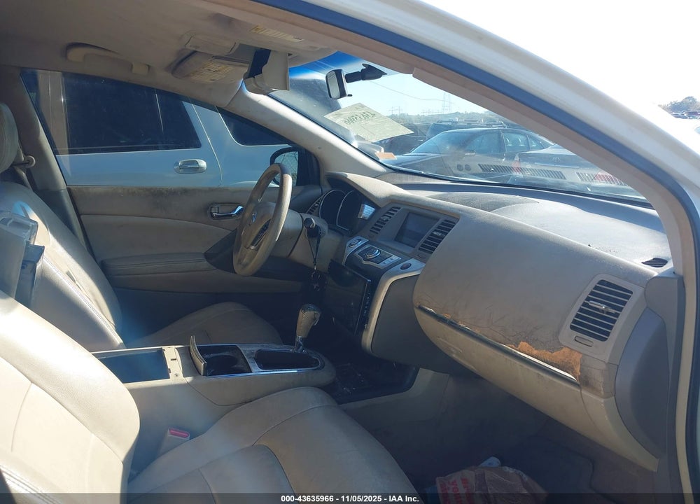 2009 NISSAN MURANO S VIN: JN8AZ18W09W126270