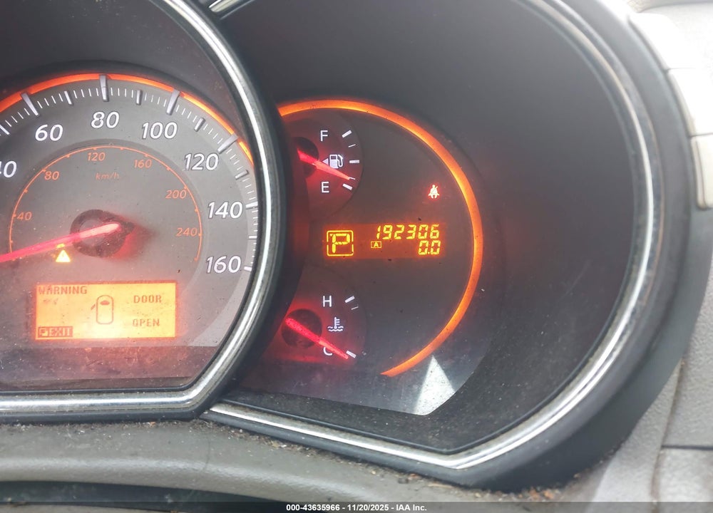 2009 NISSAN MURANO S VIN: JN8AZ18W09W126270