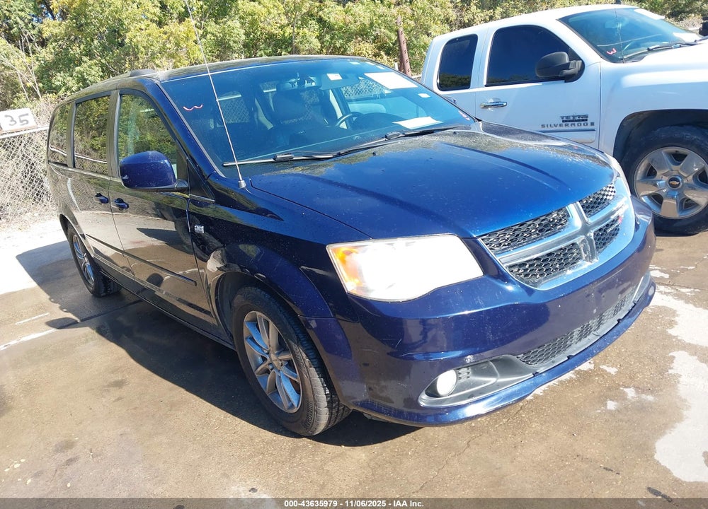 2014 DODGE GRAND CARAVAN SXT 30TH ANNIVERSARY VIN: 2C4RDGCG6ER474206