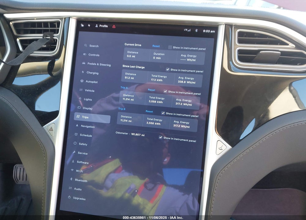 2015 TESLA MODEL S 70D/85D/P85D VIN: 5YJSA1H28FFP69387