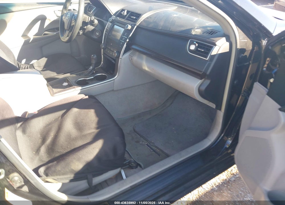 2015 TOYOTA CAMRY LE VIN: 4T1BF1FKXFU925985