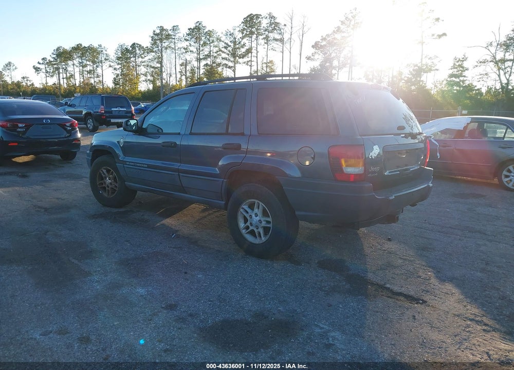 2004 JEEP GRAND CHEROKEE LAREDO VIN: 1J4GW48S34C342163