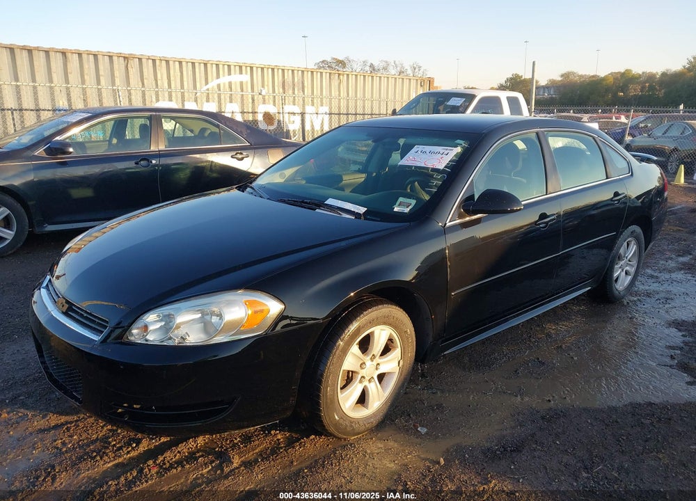 2012 CHEVROLET IMPALA LS VIN: 2G1WF5E3XC1145749