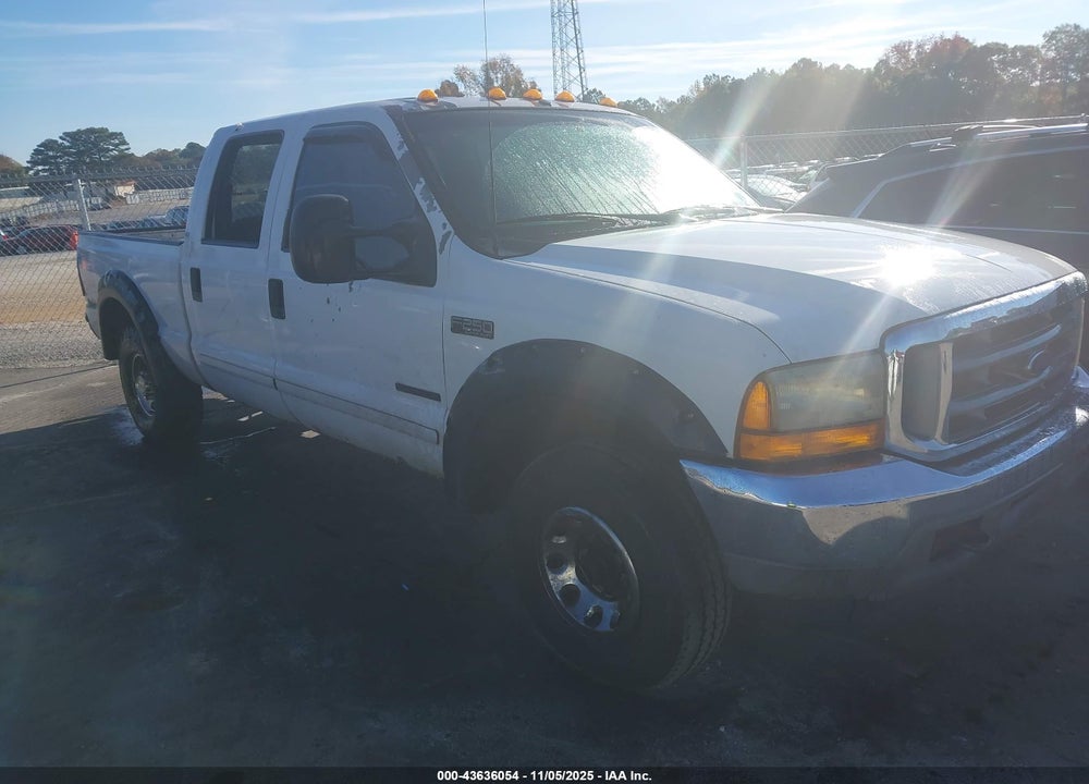 2001 FORD F-250 LARIAT/XL/XLT VIN: 1FTNW21F31EA83883