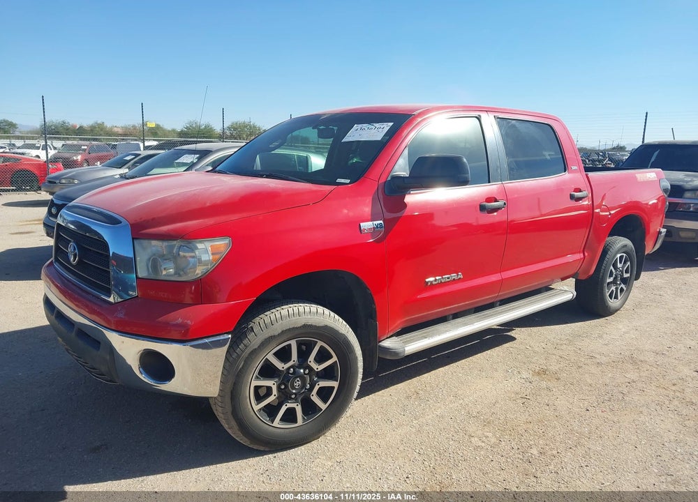 2007 TOYOTA TUNDRA SR5 5.7L V8 VIN: 5TFDV54117X030757