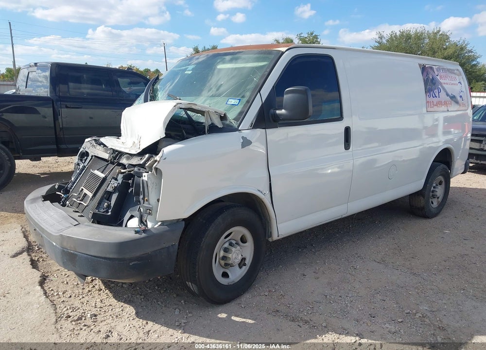 2010 CHEVROLET EXPRESS 2500 WORK VAN VIN: 1GCZGFDA4A1118783