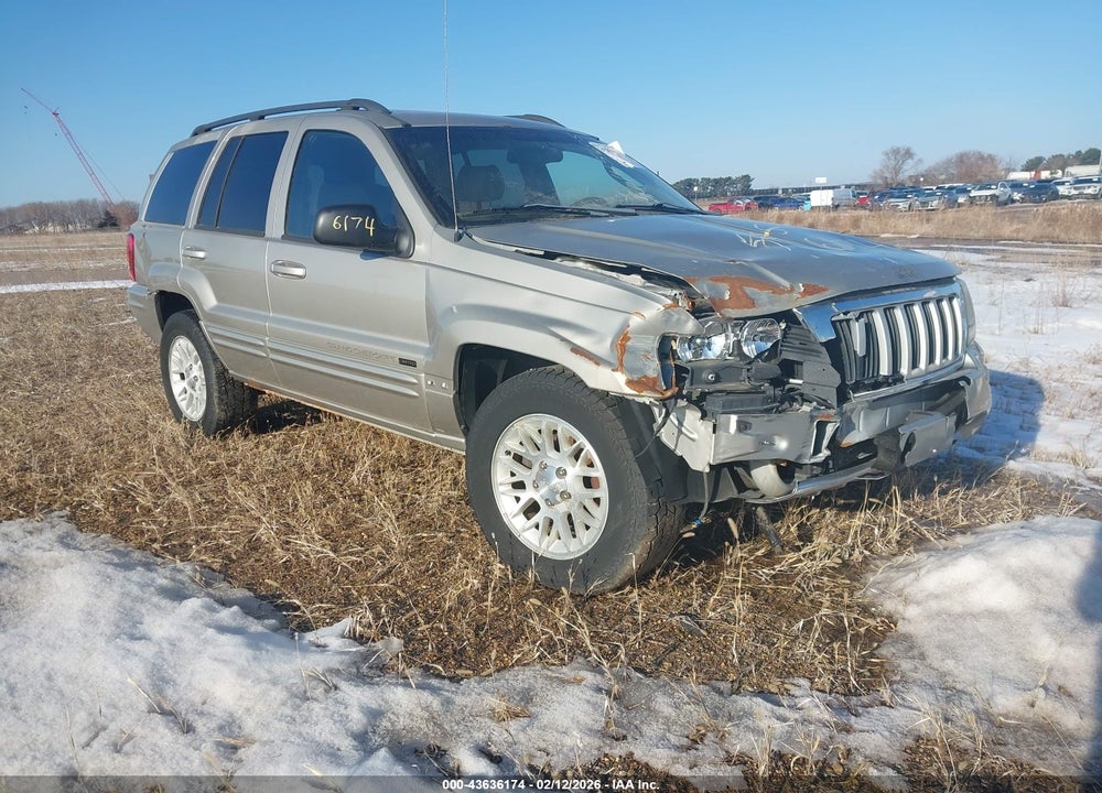 2004 JEEP GRAND CHEROKEE LIMITED VIN: 1J4GW58N64C149571