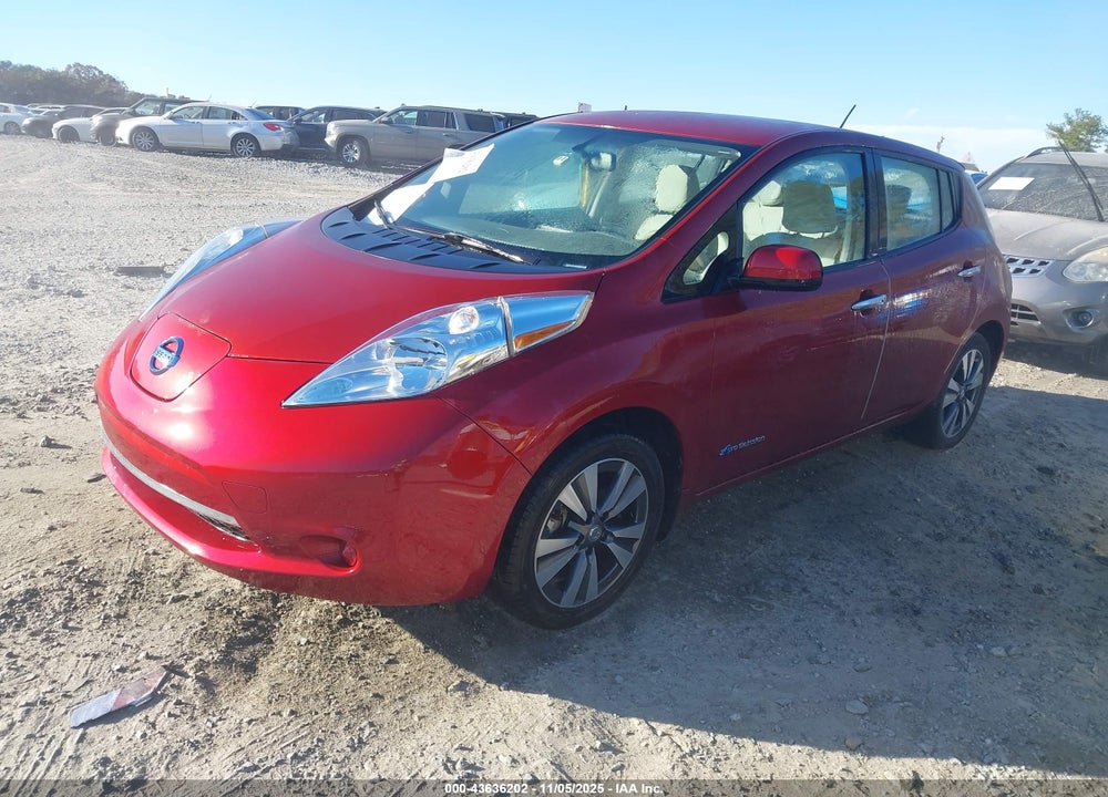 2015 NISSAN LEAF SV VIN: 1N4AZ0CP8FC320151