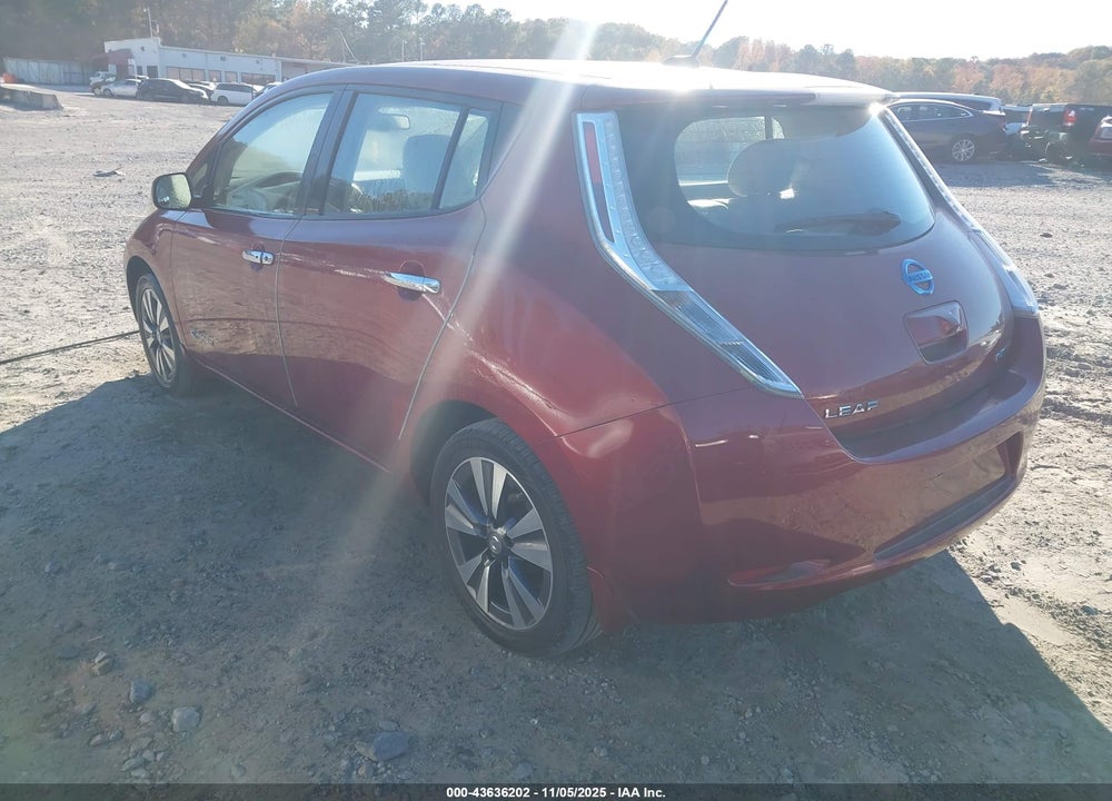 2015 NISSAN LEAF SV VIN: 1N4AZ0CP8FC320151