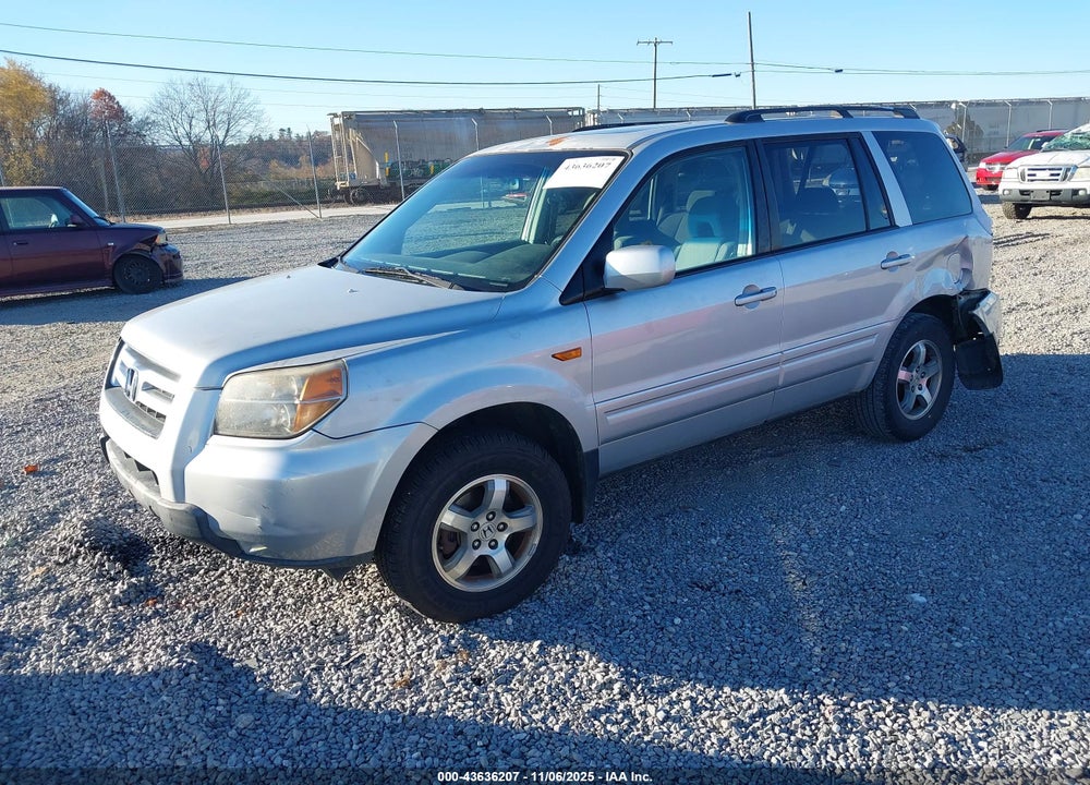 2008 HONDA PILOT SE VIN: 5FNYF18348B039760