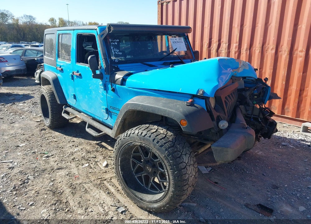 2017 JEEP WRANGLER UNLIMITED SPORT 4X4 VIN: 1C4BJWDG6HL688161