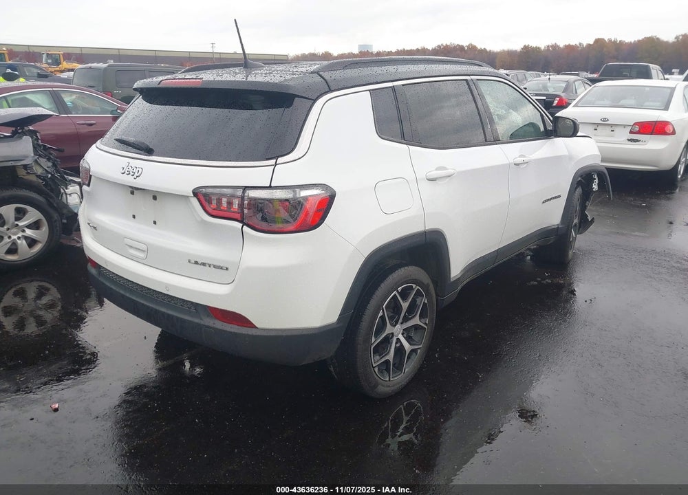 2024 JEEP COMPASS LIMITED 4X4 VIN: 3C4NJDCN3RT114298