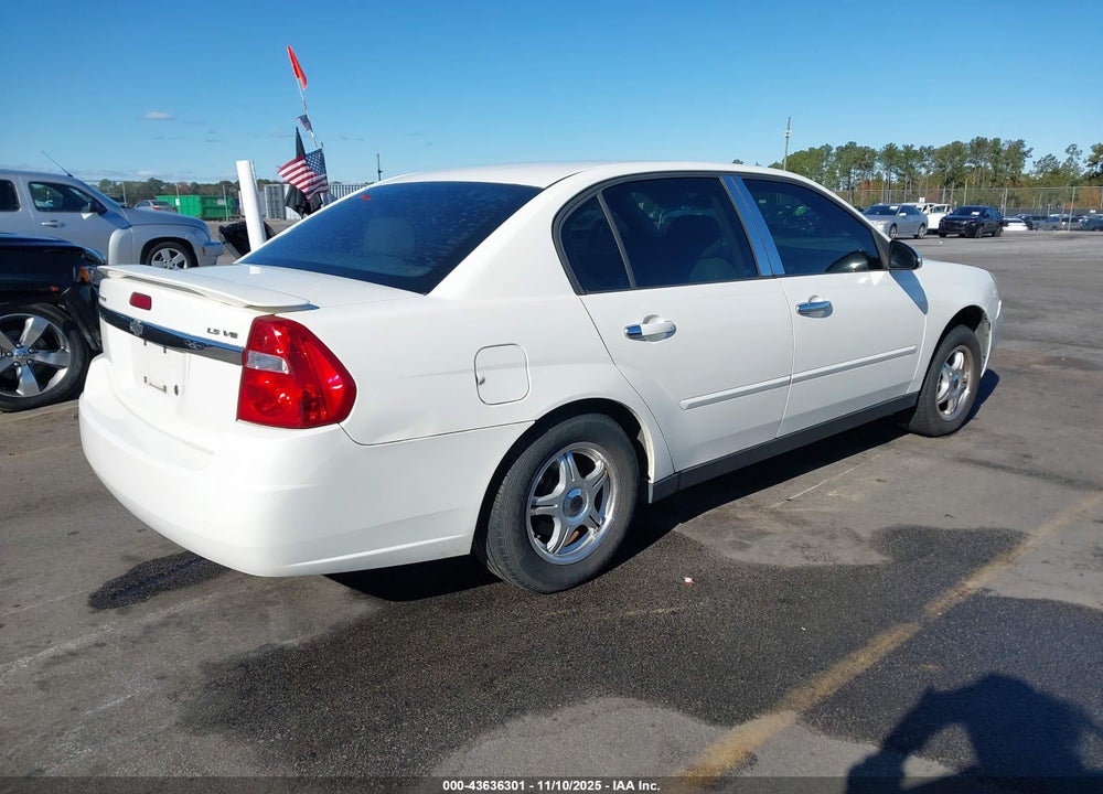2005 CHEVROLET MALIBU LS VIN: 1G1ZT54825F153343