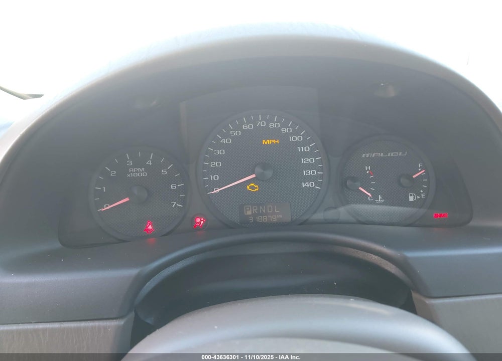 2005 CHEVROLET MALIBU LS VIN: 1G1ZT54825F153343
