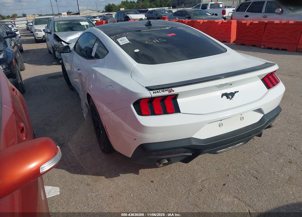 2024 FORD MUSTANG ECOBOOST FASTBACK VIN: 1FA6P8TH3R5106311