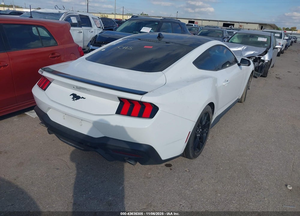 2024 FORD MUSTANG ECOBOOST FASTBACK VIN: 1FA6P8TH3R5106311