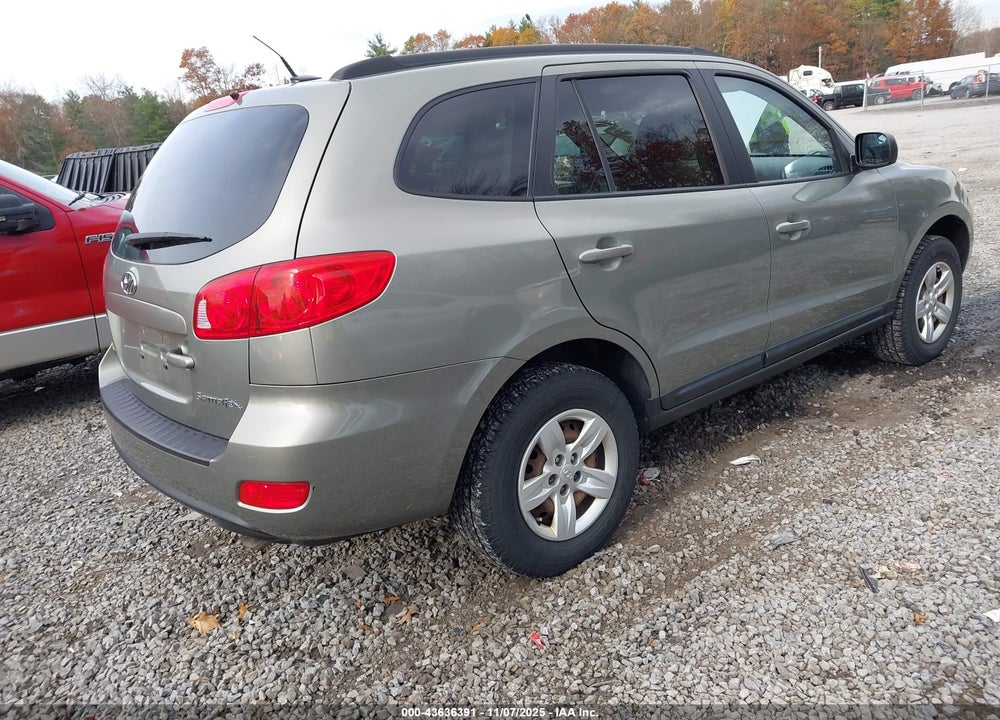 2009 HYUNDAI SANTA FE GLS VIN: 5NMSG13DX9H316348