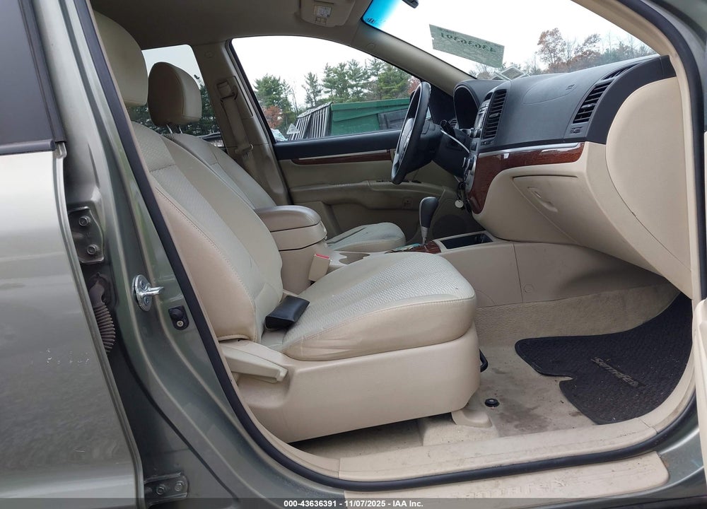 2009 HYUNDAI SANTA FE GLS VIN: 5NMSG13DX9H316348