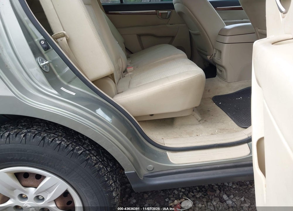 2009 HYUNDAI SANTA FE GLS VIN: 5NMSG13DX9H316348
