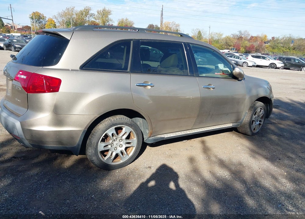 2007 ACURA MDX TECHNOLOGY PACKAGE VIN: 2HNYD28307H522323