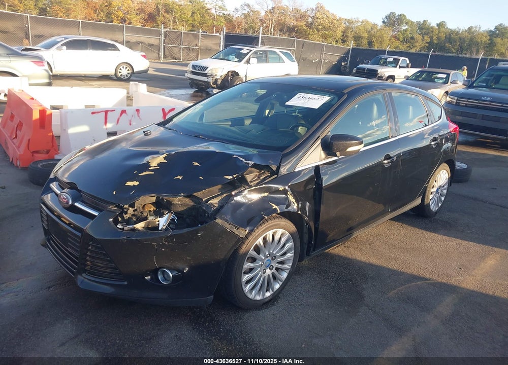 2012 FORD FOCUS VIN: 1FAHP3N29CL230848