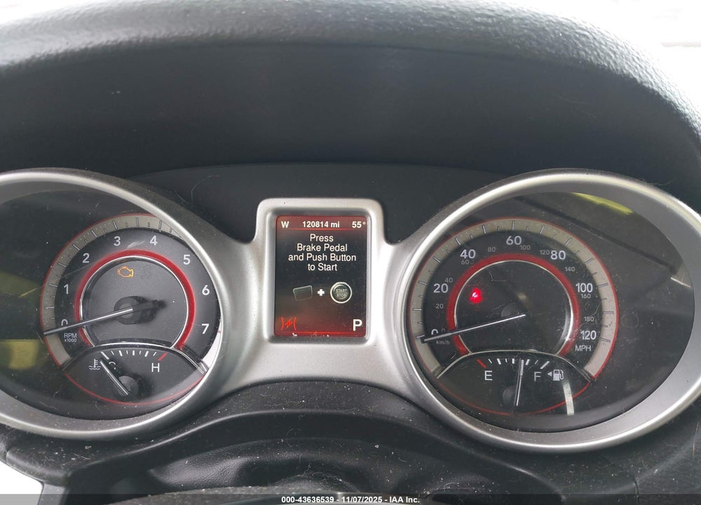 2015 DODGE JOURNEY VIN: 3C4PDCBG4FT538498
