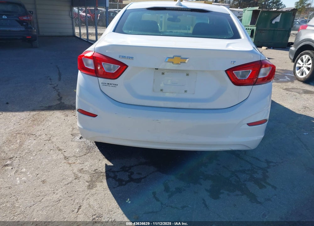 2016 CHEVROLET CRUZE LT AUTO VIN: 1G1BE5SM8G7315792