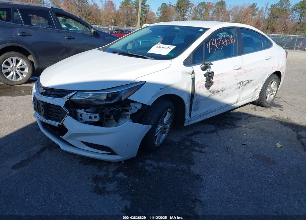 2016 CHEVROLET CRUZE LT AUTO VIN: 1G1BE5SM8G7315792