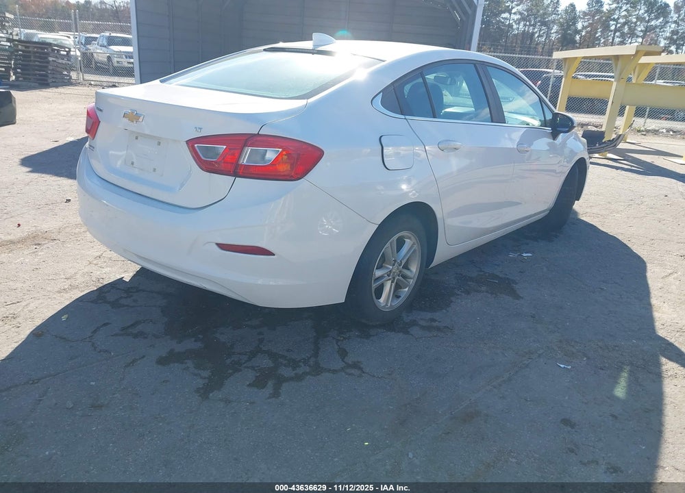 2016 CHEVROLET CRUZE LT AUTO VIN: 1G1BE5SM8G7315792