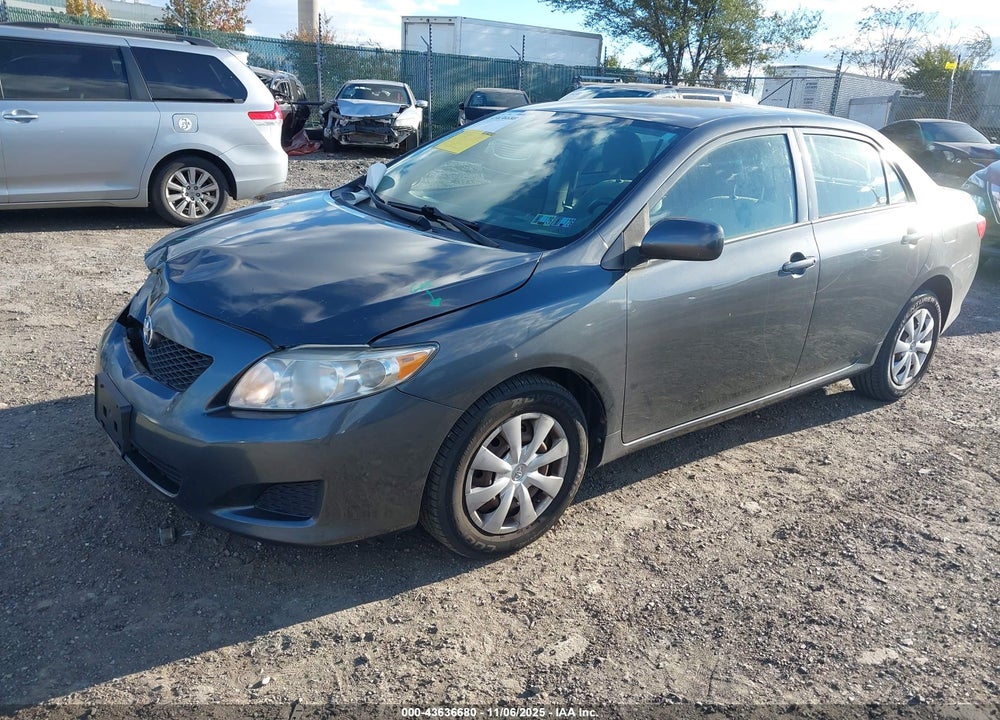 2009 TOYOTA COROLLA LE VIN: 2T1BU40E19C171102