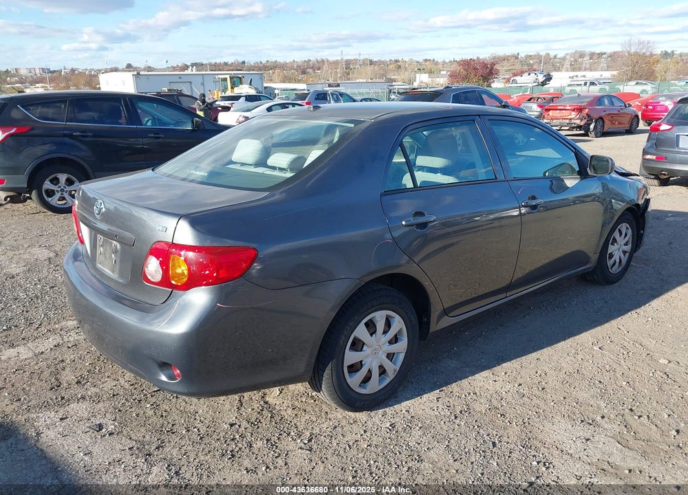 2009 TOYOTA COROLLA LE VIN: 2T1BU40E19C171102