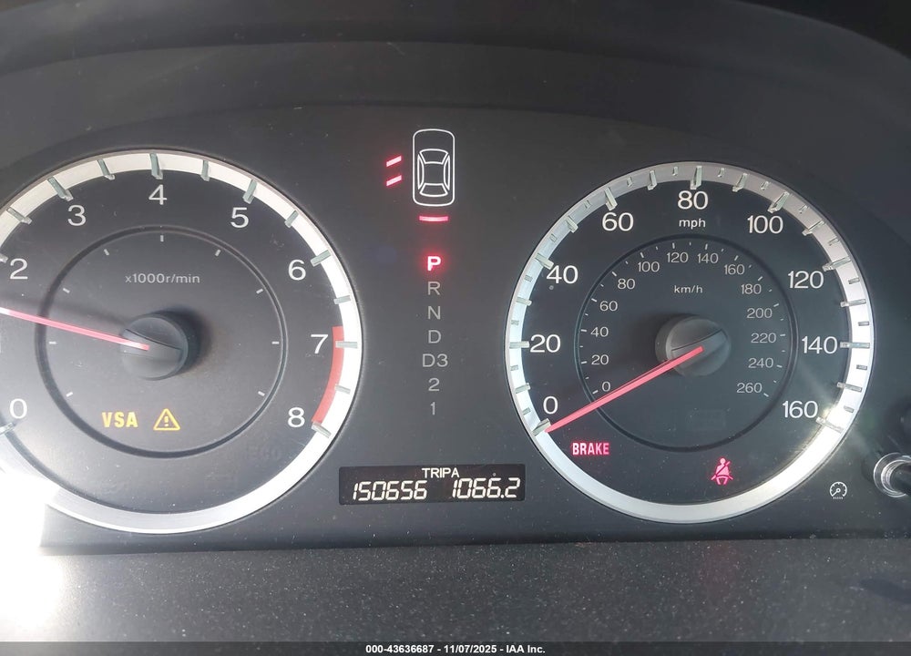 2010 HONDA ACCORD VIN: 1HGCP2F48AA185636
