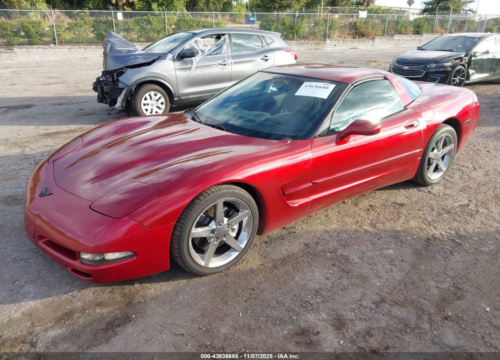 2001 CHEVROLET CORVETTE VIN: 1G1YY22G215118484
