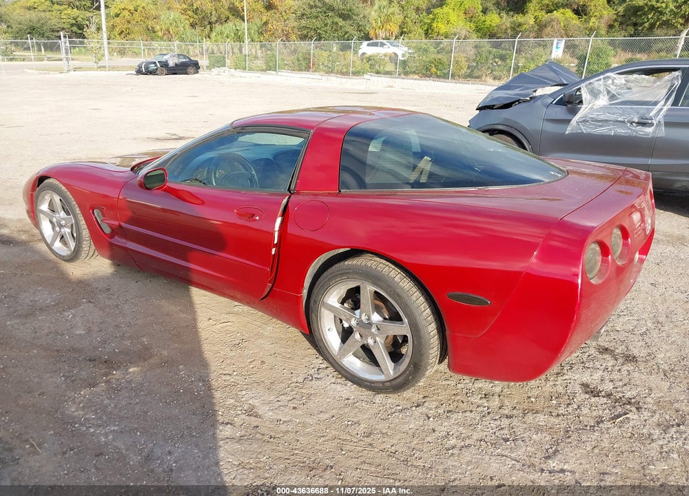 2001 CHEVROLET CORVETTE VIN: 1G1YY22G215118484