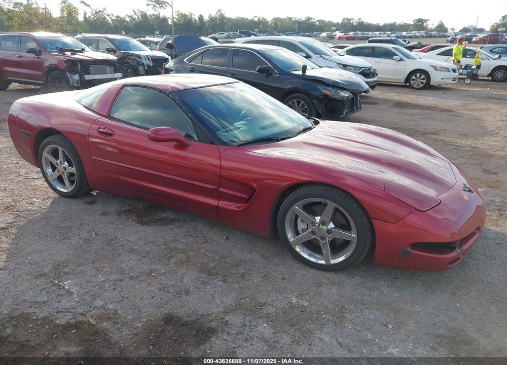 2001 CHEVROLET CORVETTE VIN: 1G1YY22G215118484