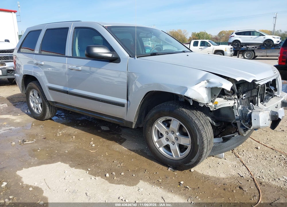 2007 JEEP GRAND CHEROKEE LAREDO VIN: 1J8GS48K87C663341