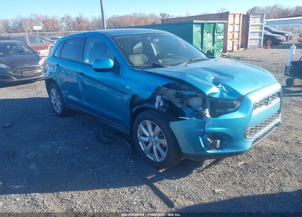 2014 MITSUBISHI OUTLANDER SPORT ES VIN: 4A4AR3AU8EE012462