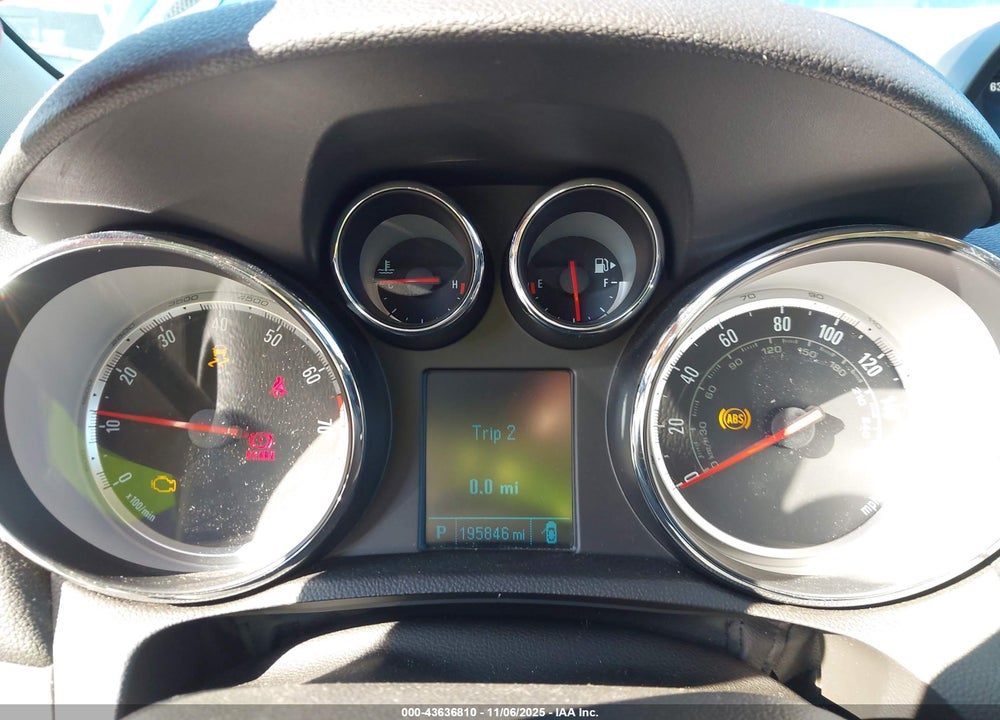 2014 BUICK ENCORE VIN: KL4CJGSB3EB597815