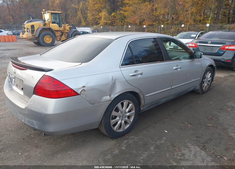 2007 HONDA ACCORD 3.0 SE VIN: 1HGCM66497A018825