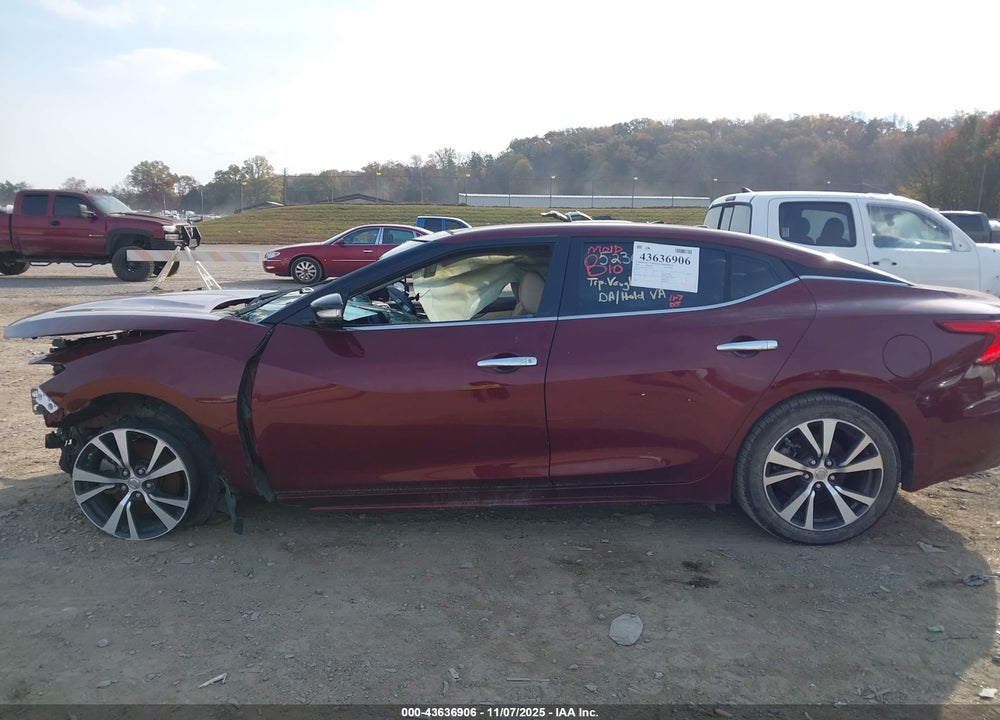 2017 NISSAN MAXIMA VIN: 1N4AA6AP1HC392924