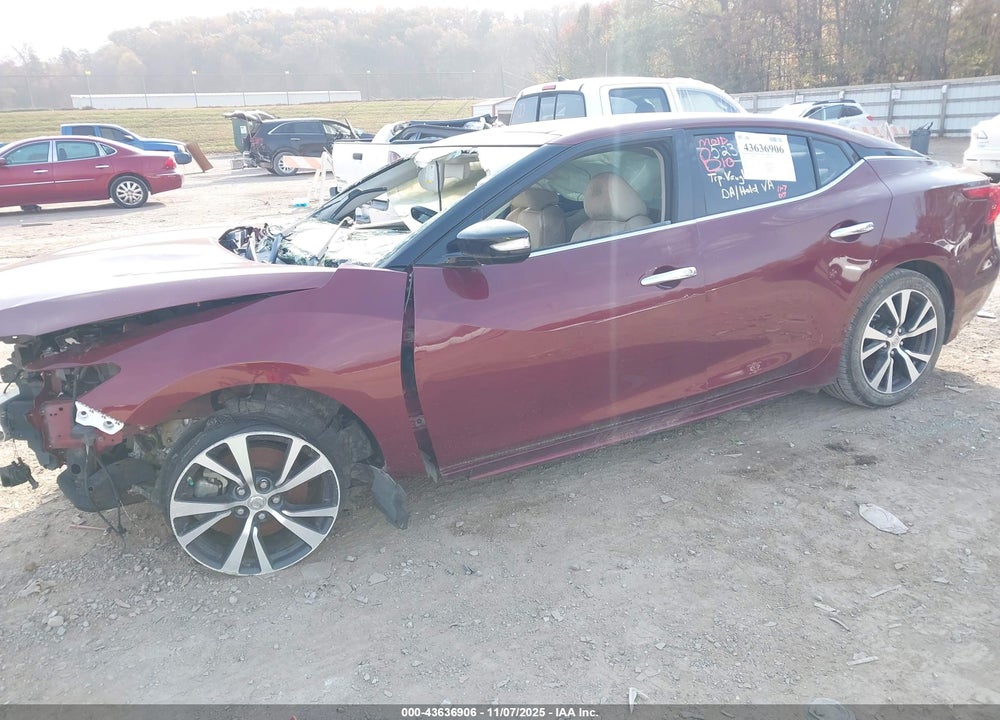 2017 NISSAN MAXIMA VIN: 1N4AA6AP1HC392924