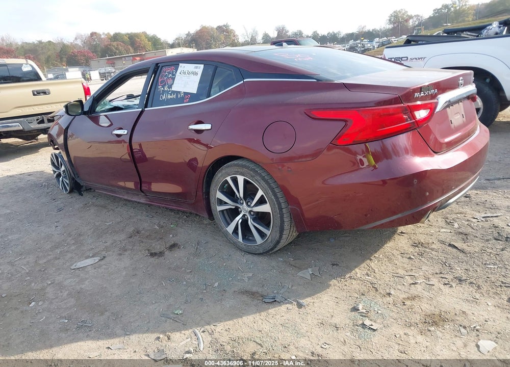 2017 NISSAN MAXIMA VIN: 1N4AA6AP1HC392924