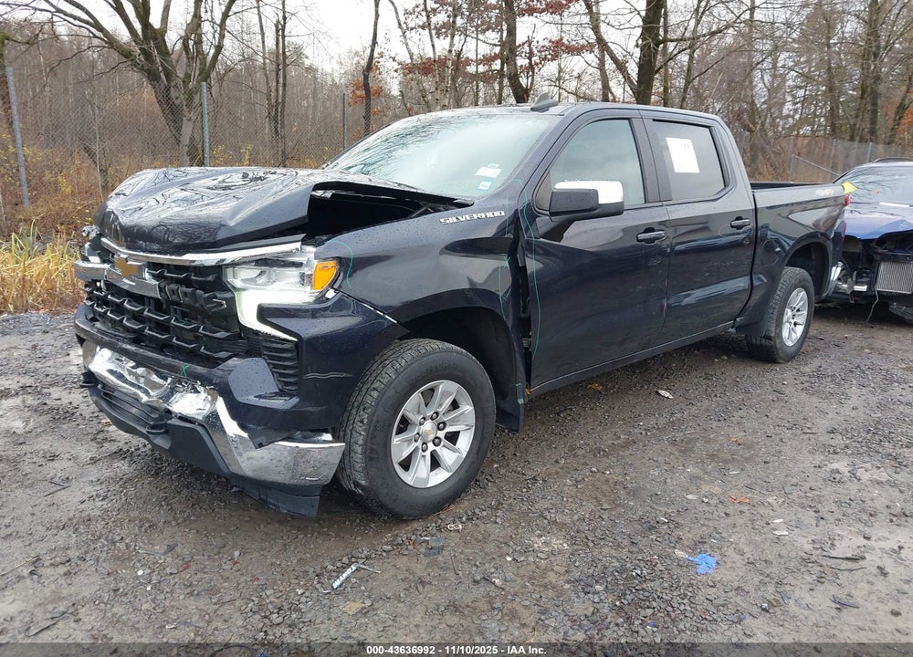 2022 CHEVROLET SILVERADO 1500 4WD STANDARD BED LT VIN: 3GCPDDEK1NG568247