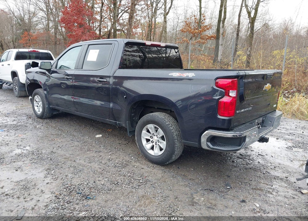 2022 CHEVROLET SILVERADO 1500 4WD STANDARD BED LT VIN: 3GCPDDEK1NG568247
