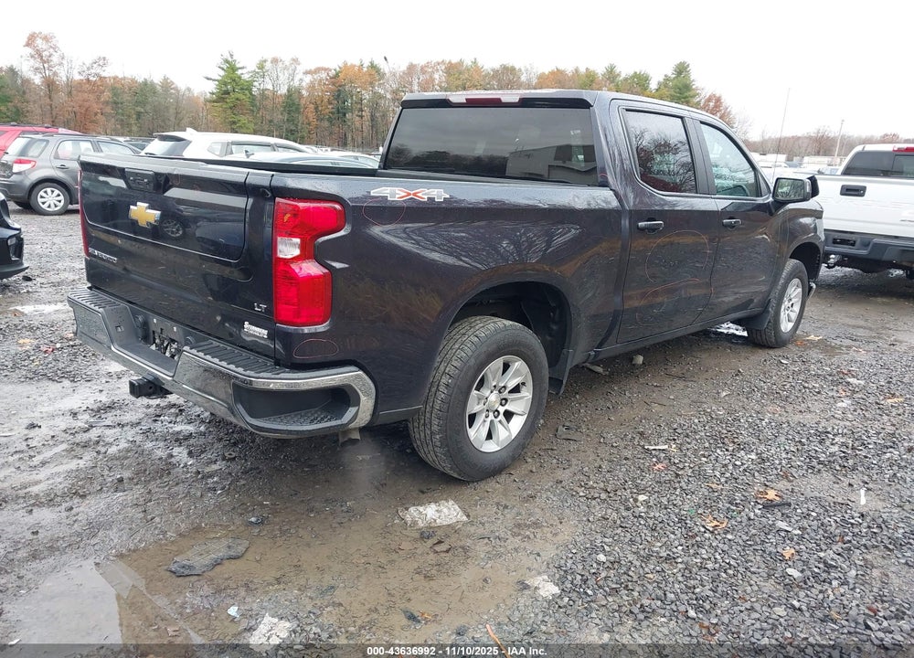 2022 CHEVROLET SILVERADO 1500 4WD STANDARD BED LT VIN: 3GCPDDEK1NG568247
