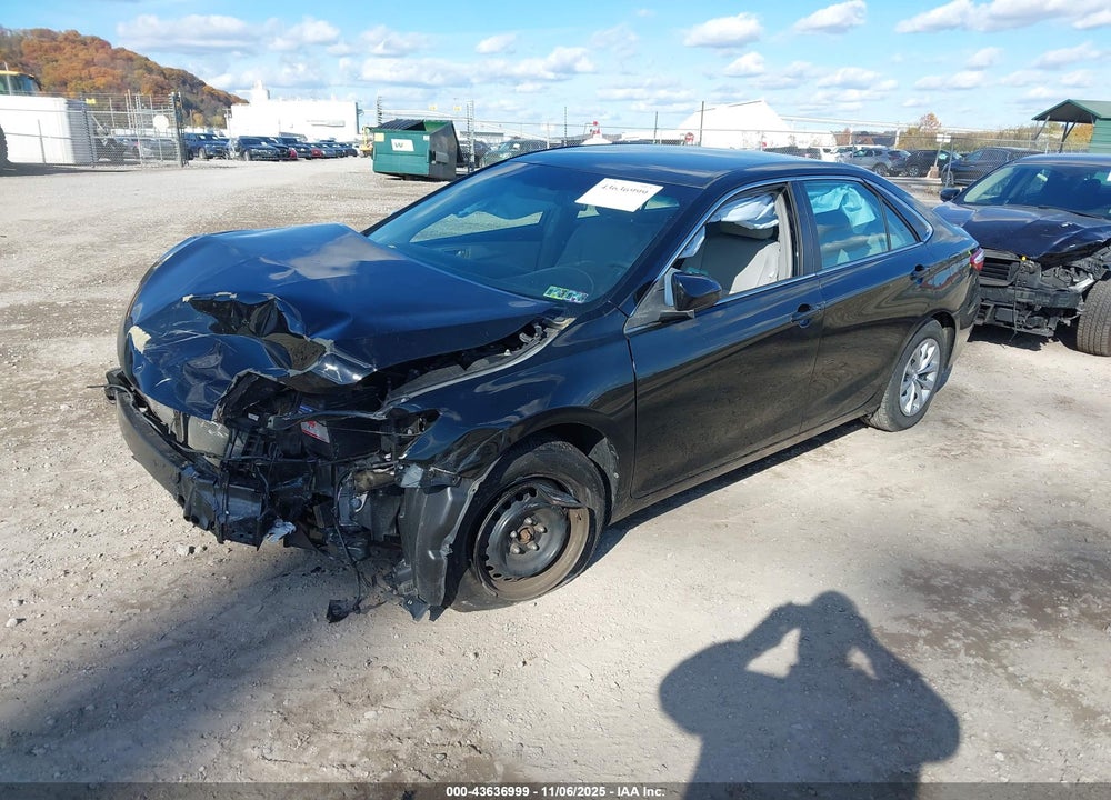 2016 TOYOTA CAMRY LE VIN: 4T4BF1FK1GR582135