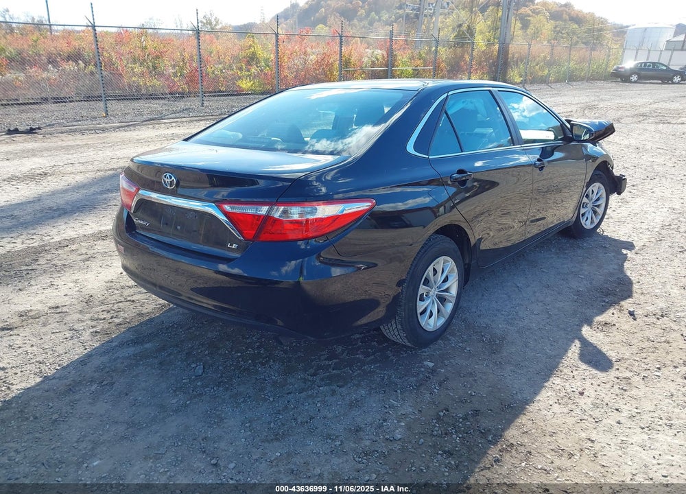 2016 TOYOTA CAMRY LE VIN: 4T4BF1FK1GR582135
