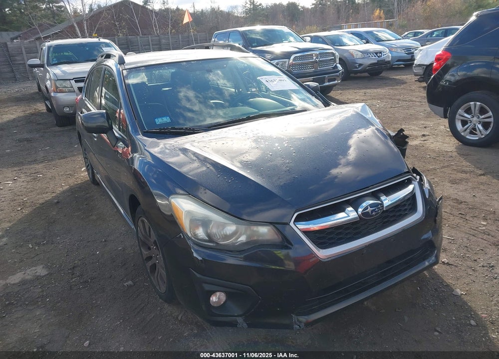 2013 SUBARU IMPREZA 2.0I SPORT LIMITED VIN: JF1GPAR61DH806238